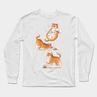 Funny Cute Cat Long Sleeve T-Shirt